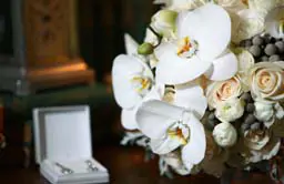 Orchid bridal bouquet